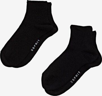 ESPRIT Sokken in Zwart: voorkant