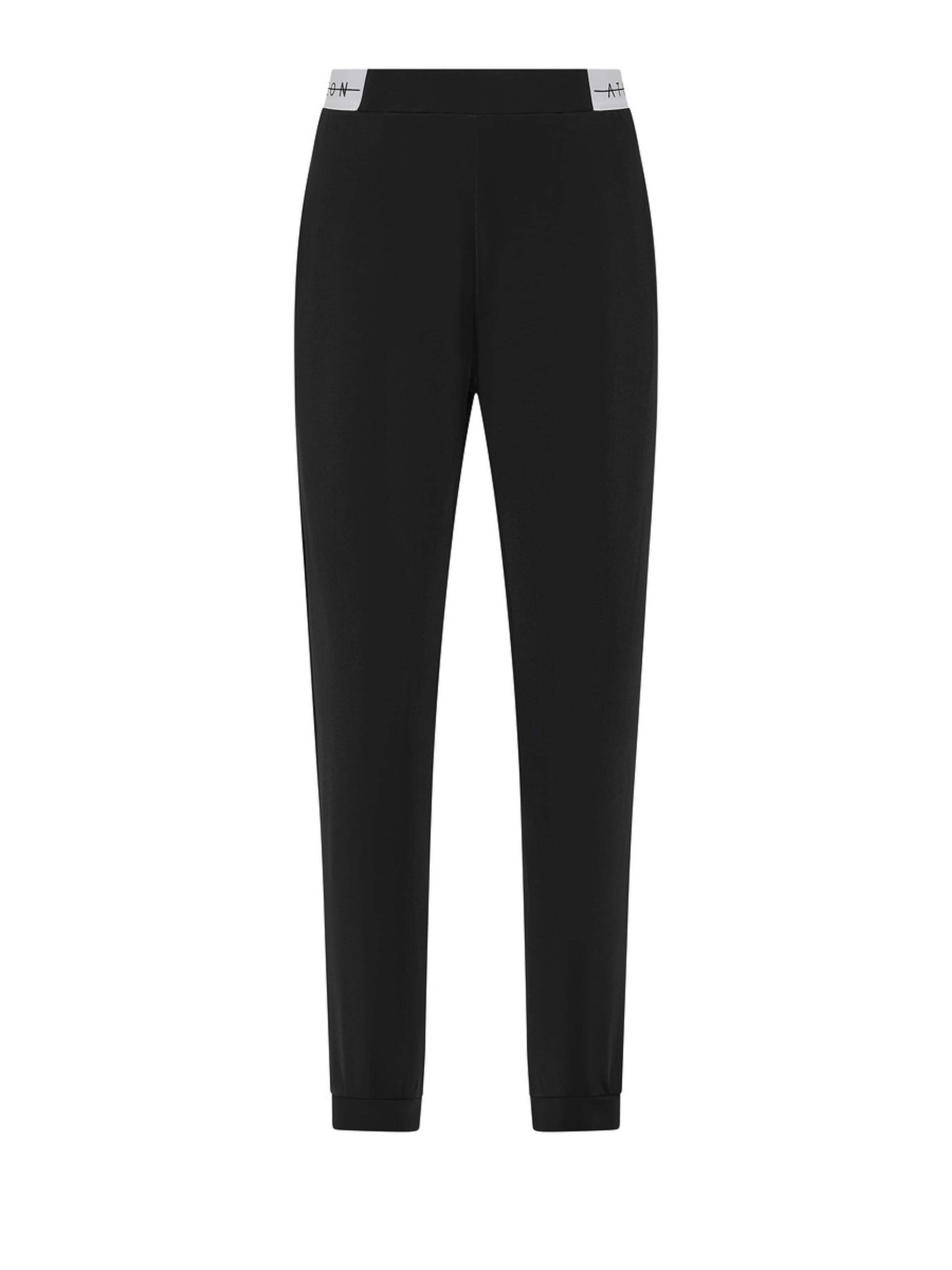 Loosefit Pantalon de sport 'Silvretta' Horizon Athletic en noir : devant