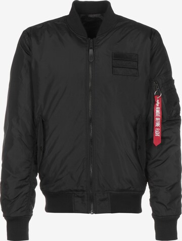 ALPHA INDUSTRIES Jacke in Schwarz