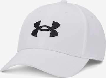 UNDER ARMOUR Athletic Cap in White: front