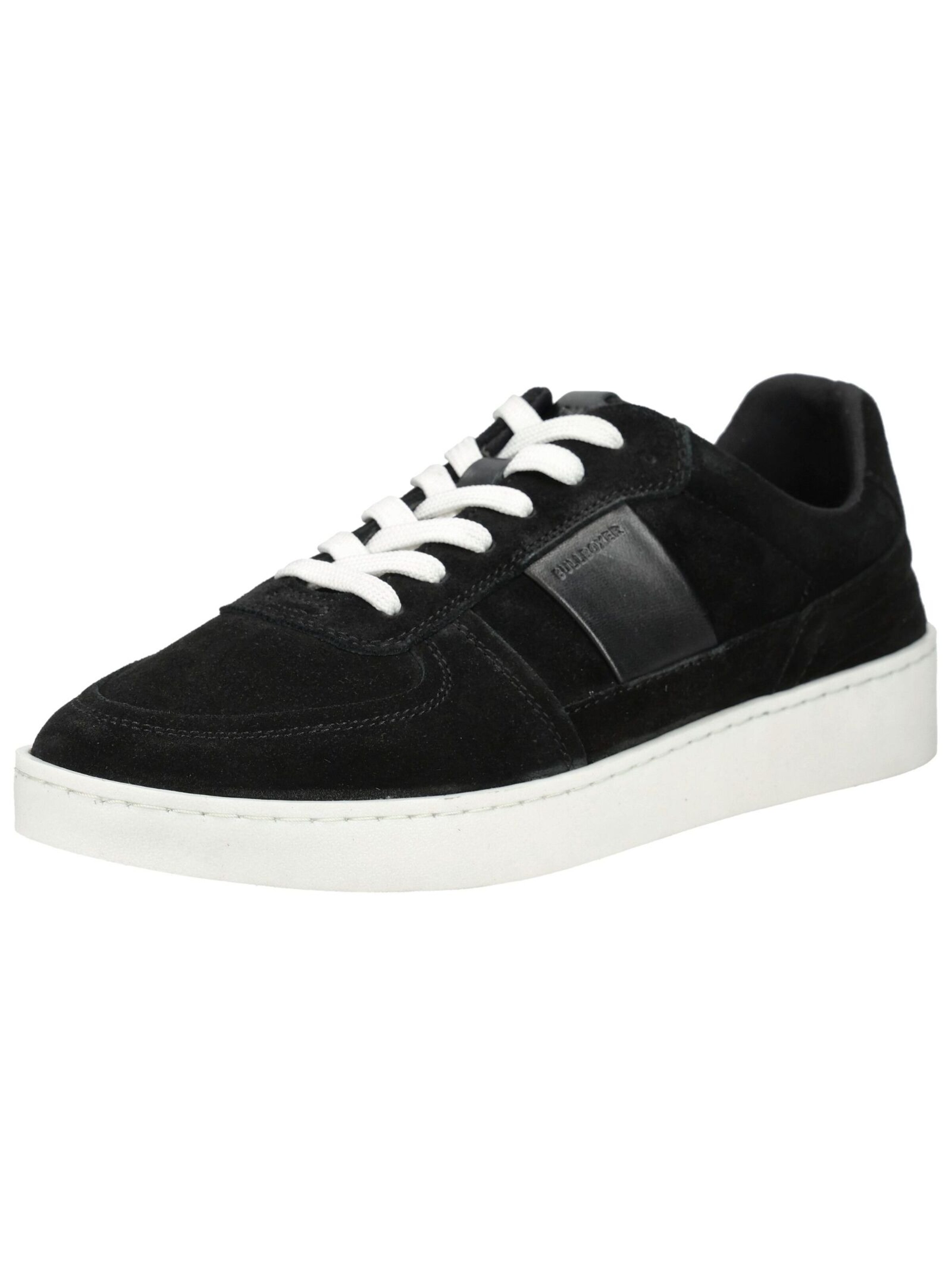 Baskets basses BULLBOXER en noir : devant