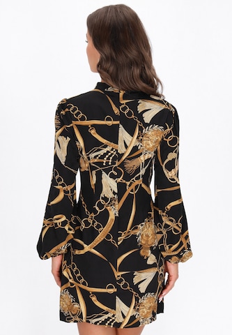 faina Cocktailjurk in Zwart