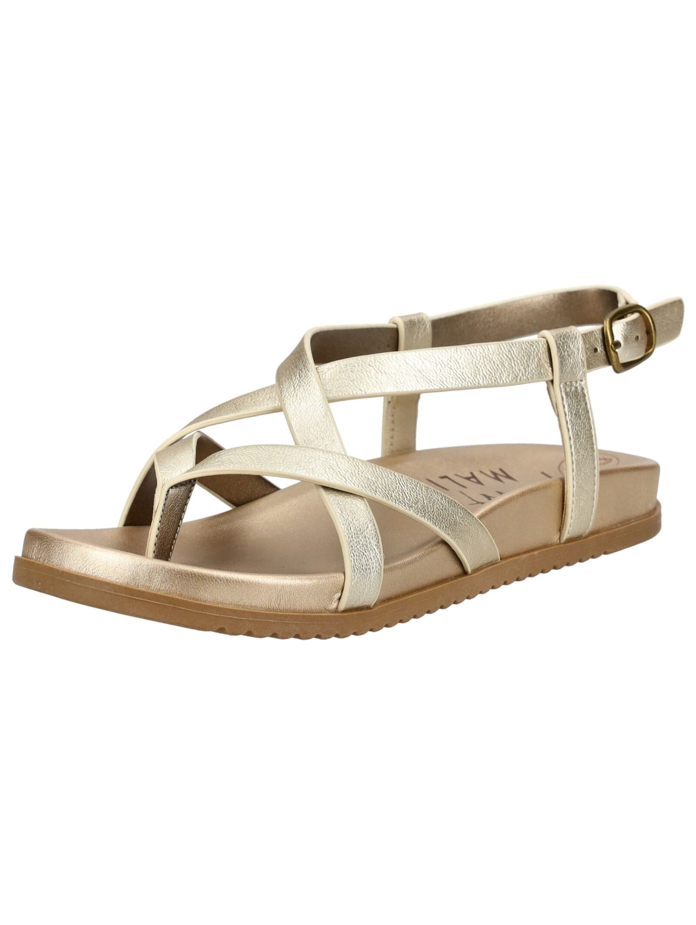 Blowfish Malibu Teenslipper 'Camden' in Goud: voorkant