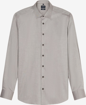 OLYMP - Ajuste regular Camisa en gris: frente