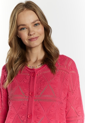 IZIA Knit Cardigan 'Lomasi' in Pink