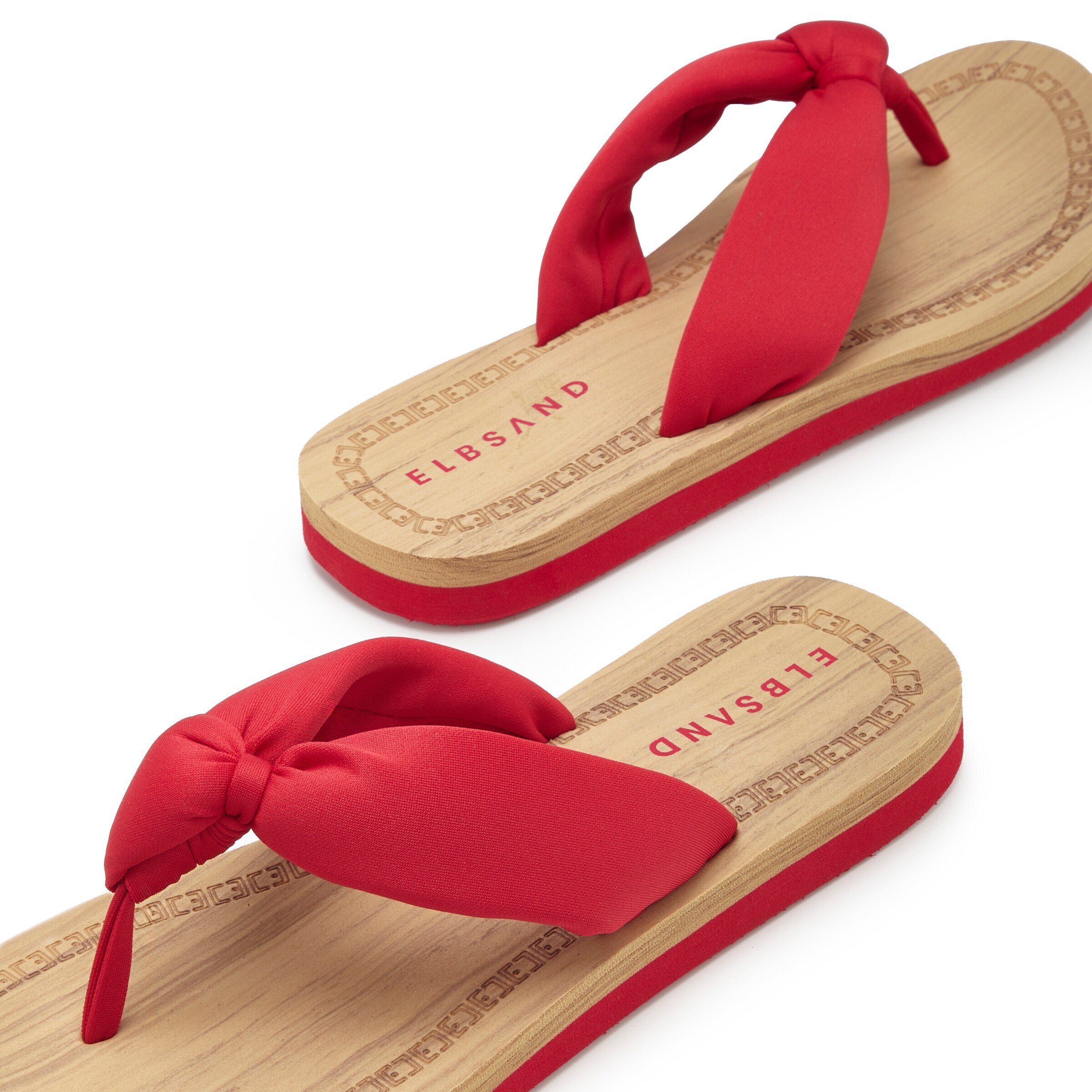 Tongs Elbsand en rouge