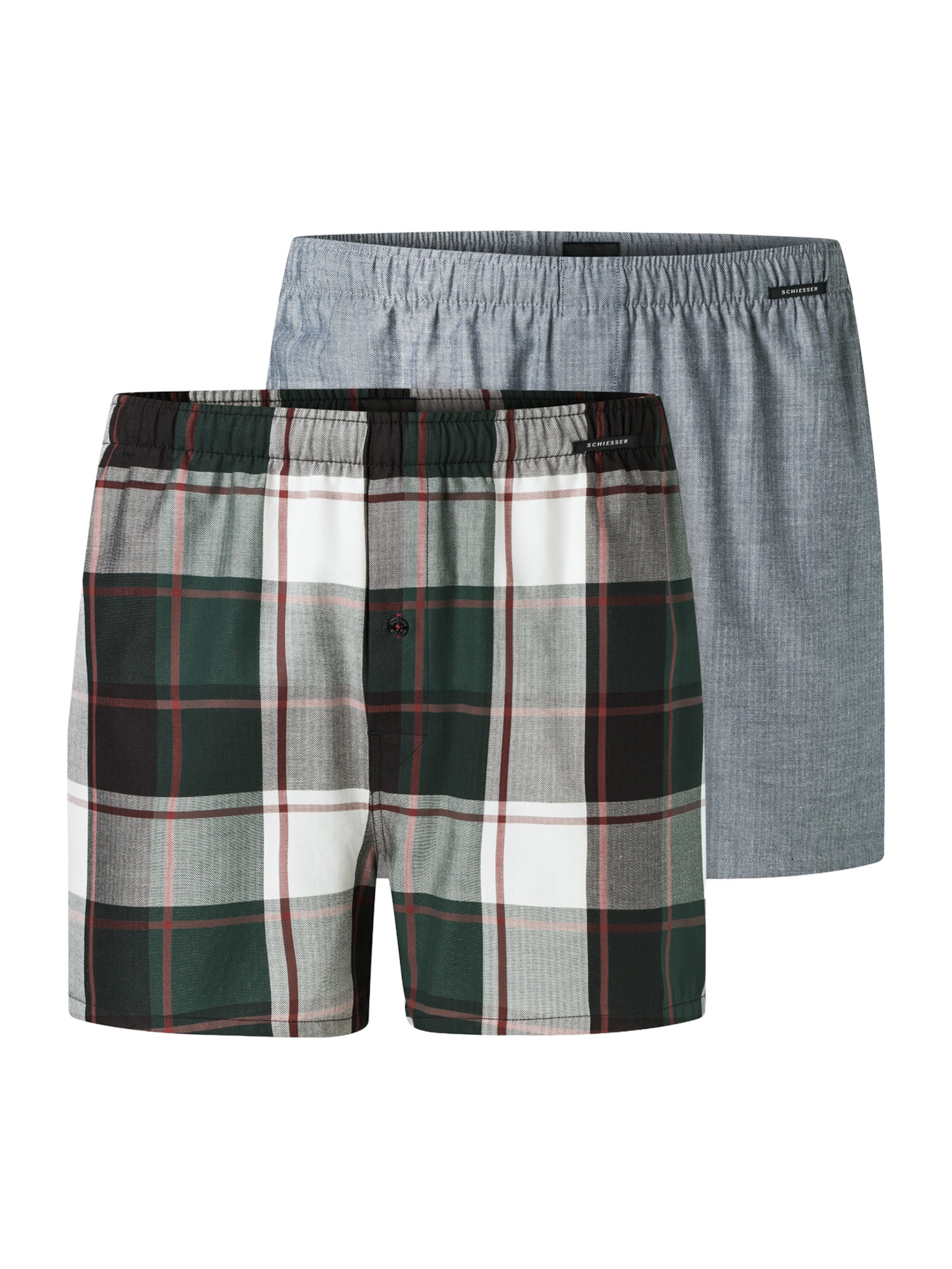 SCHIESSER Boxer shorts ' Web - Multipacks ' in Mixed colours: front