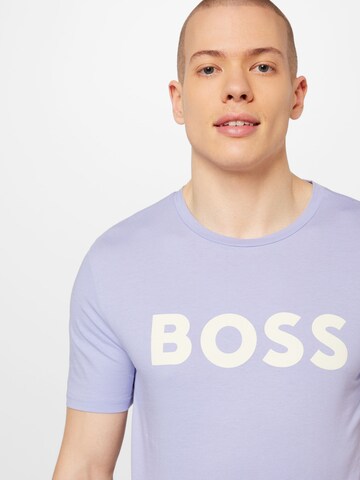 BOSS Shirt 'Thinking 1' in Purple