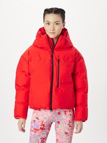 ADIDAS BY STELLA MCCARTNEY Sportjas 'TrueNature' in Rood: voorkant