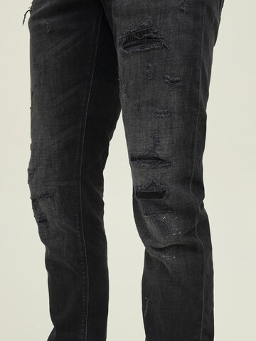 JACK & JONES Regular Jeans 'Glenn Blair' in Black