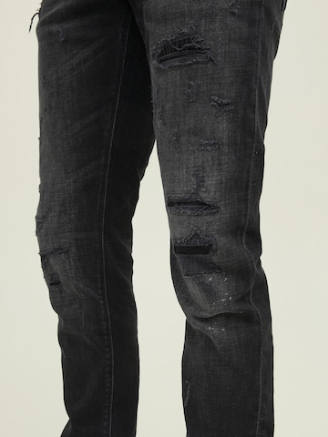 JACK & JONES Regular Jeans 'Glenn Blair' in Black