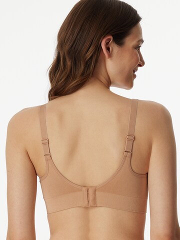 SCHIESSER Bustier BH 'Classics Seamless' in Beige