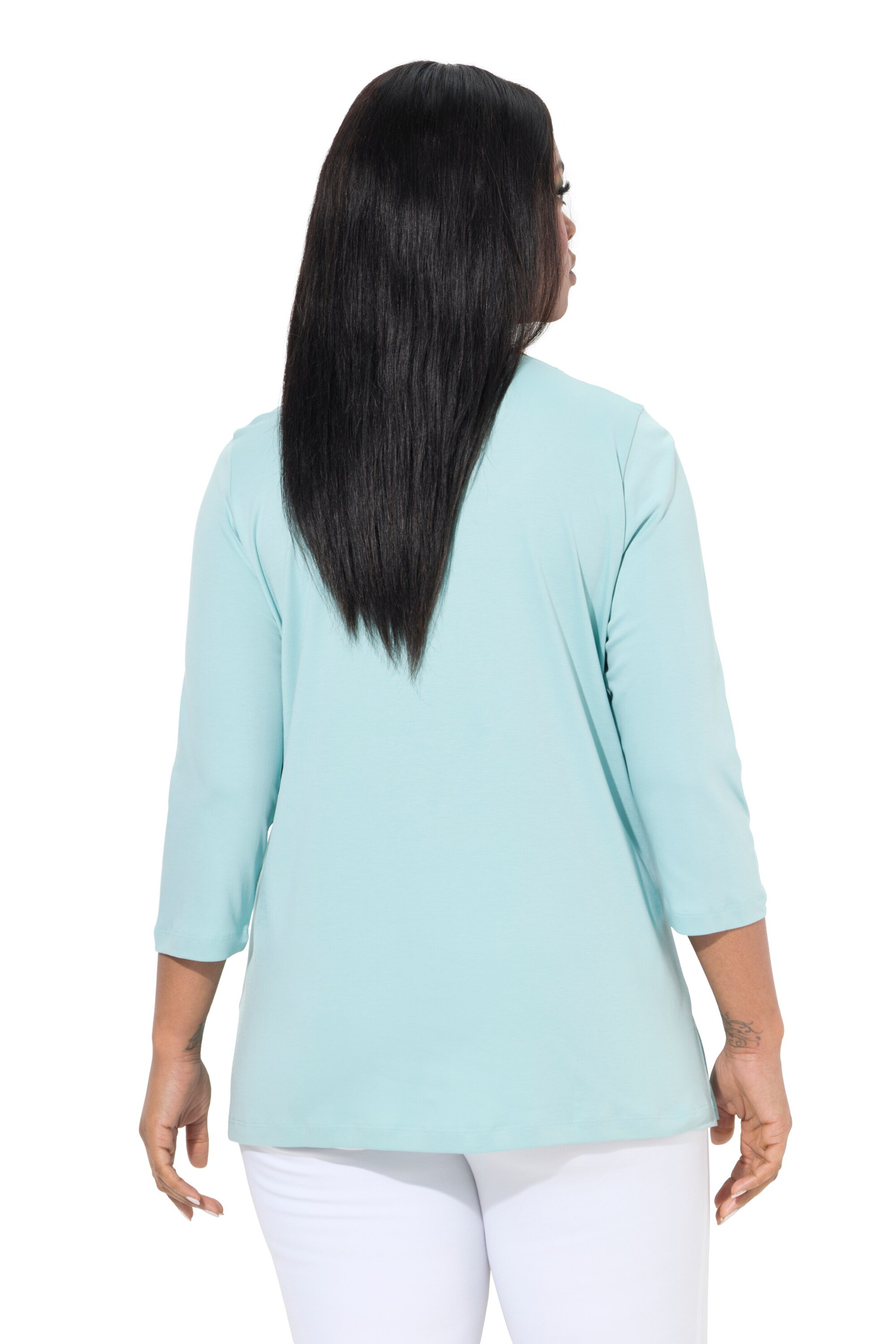 Ulla Popken Shirt in Blauw