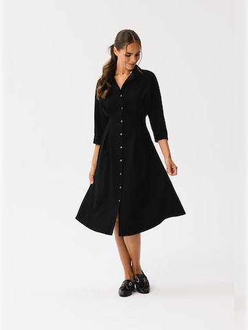 Stylove - Vestido camisero en negro