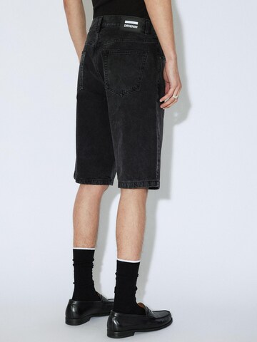 Dr. Denim Loosefit Jeans 'Omar Shorts' in Grijs