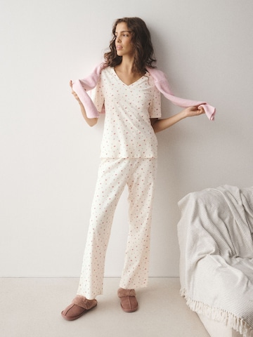 Pigiama di Next in beige: frontale