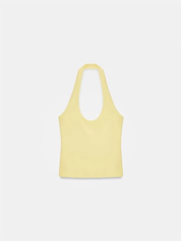 Dilvin - Top em amarelo: frente