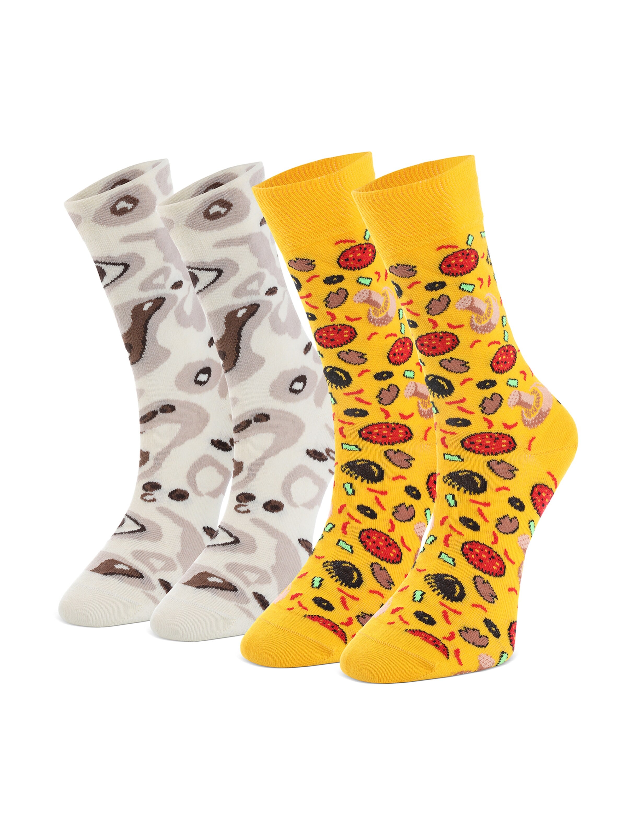 Crea Socks - Calcetines 'Pizza' en Mezcla de colores