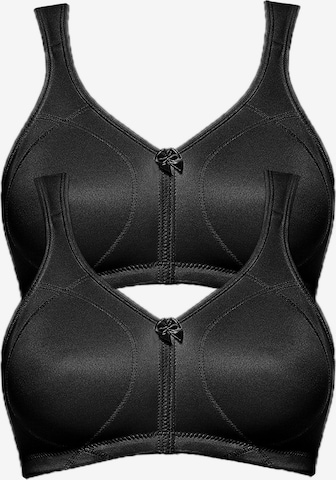 SUSA Bra 'Topsy Plus' in Black: front