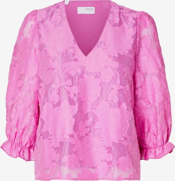 SELECTED FEMME Blouse in Pink: front