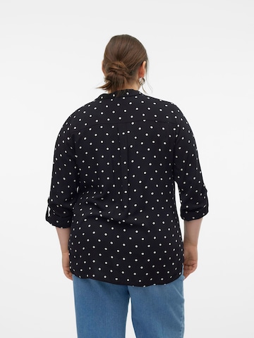 Vero Moda Curve Bluzka 'VMBumpy' w kolorze czarny