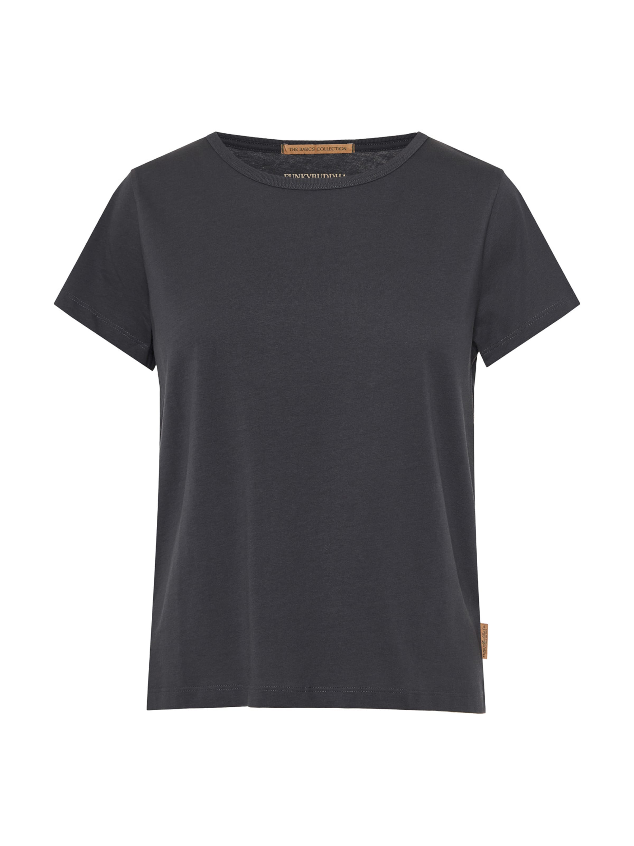 Funky Buddha T-Shirt in Grau: Vorderseite