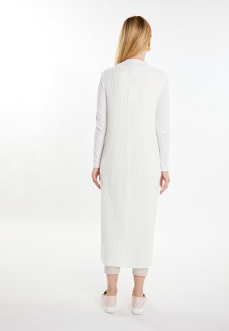 Gilet in maglia 'Teylon' di usha WHITE LABEL in bianco