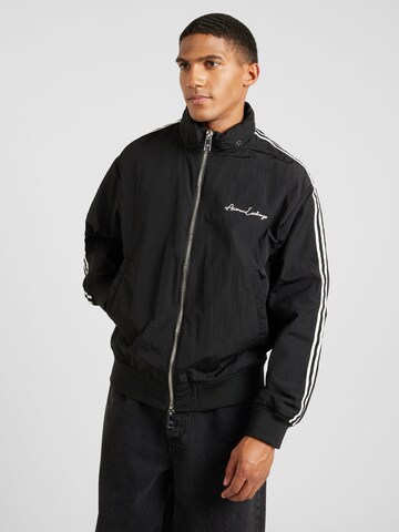ARMANI EXCHANGE - Chaqueta de entretiempo en negro: frente