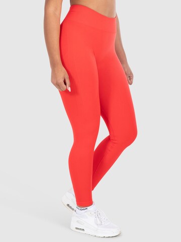Smilodox Skinny Leggings 'Cetrina' in Rood