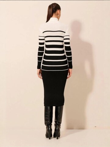 Bigdart Knit dress in Black