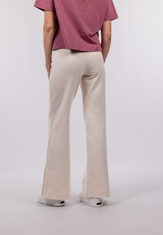 Suri Frey Boot cut Pleat-Front Pants ' SFY Freyday ' in Beige