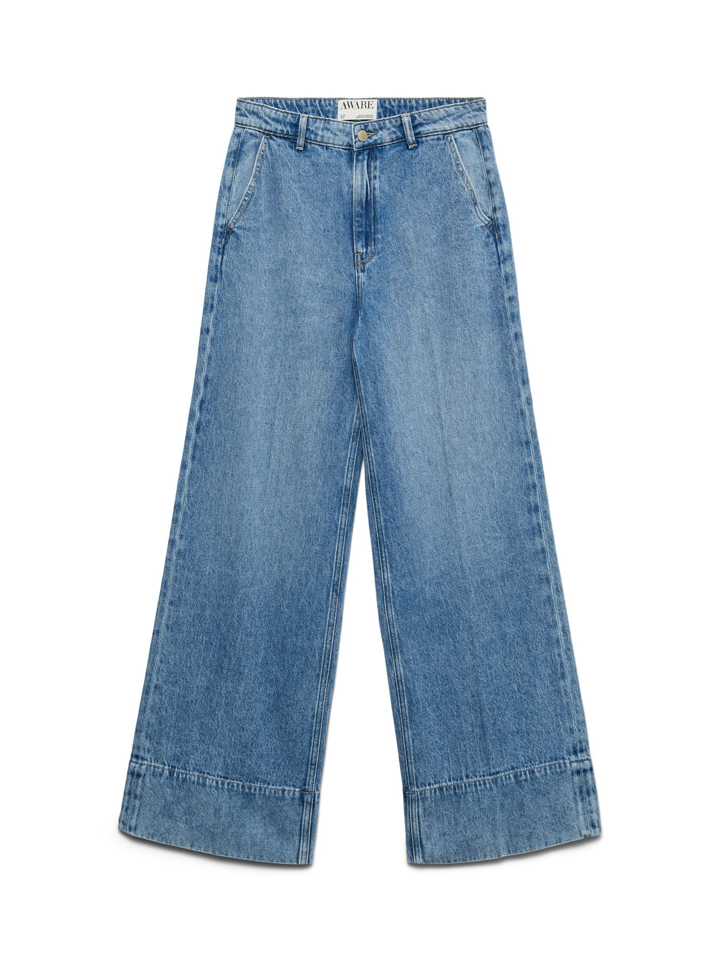 VERO MODA - Loosefit Vaquero 'AWElani' en azul: frente
