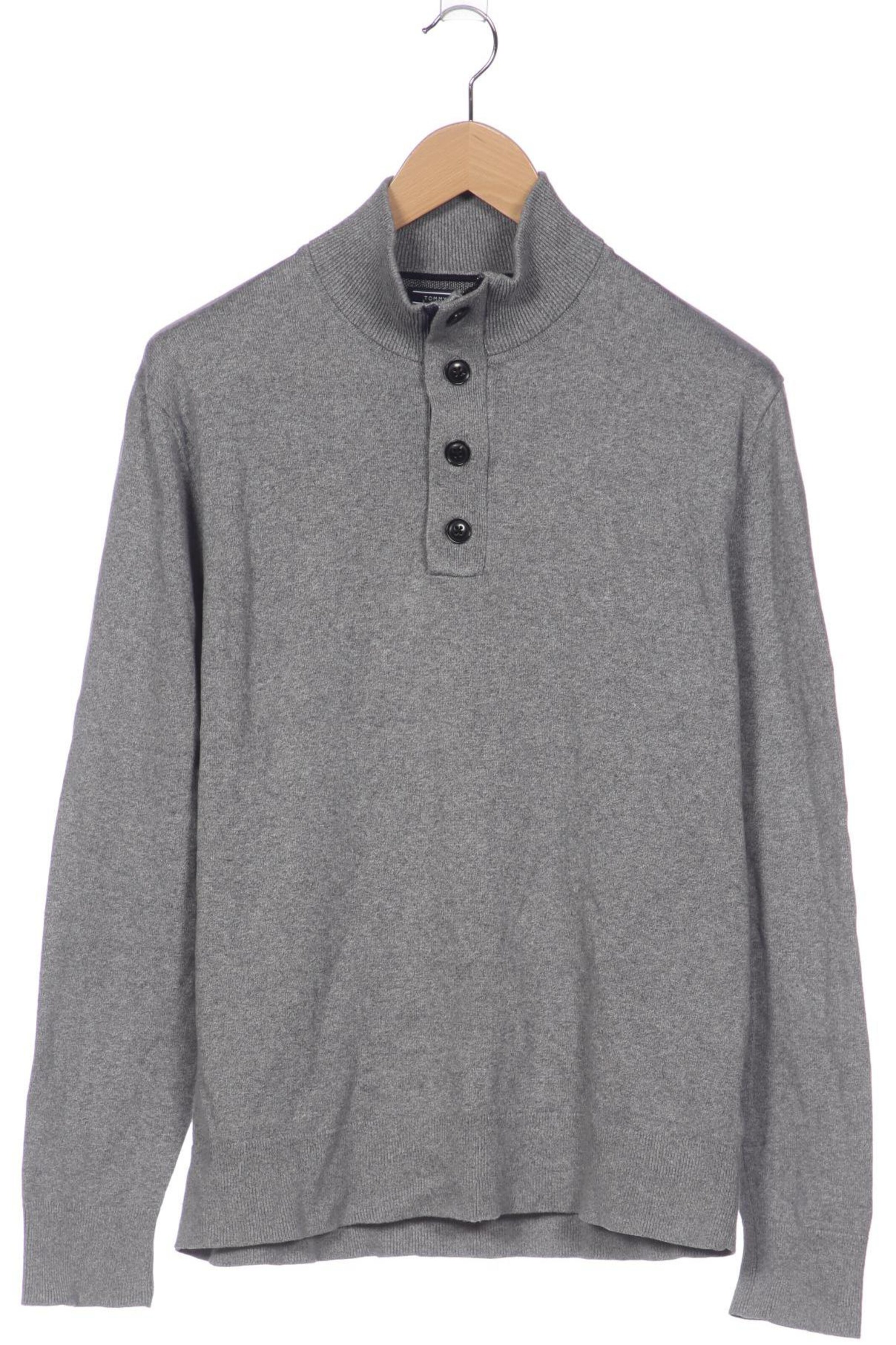 TOMMY HILFIGER Pullover XL in Grau: Vorderseite