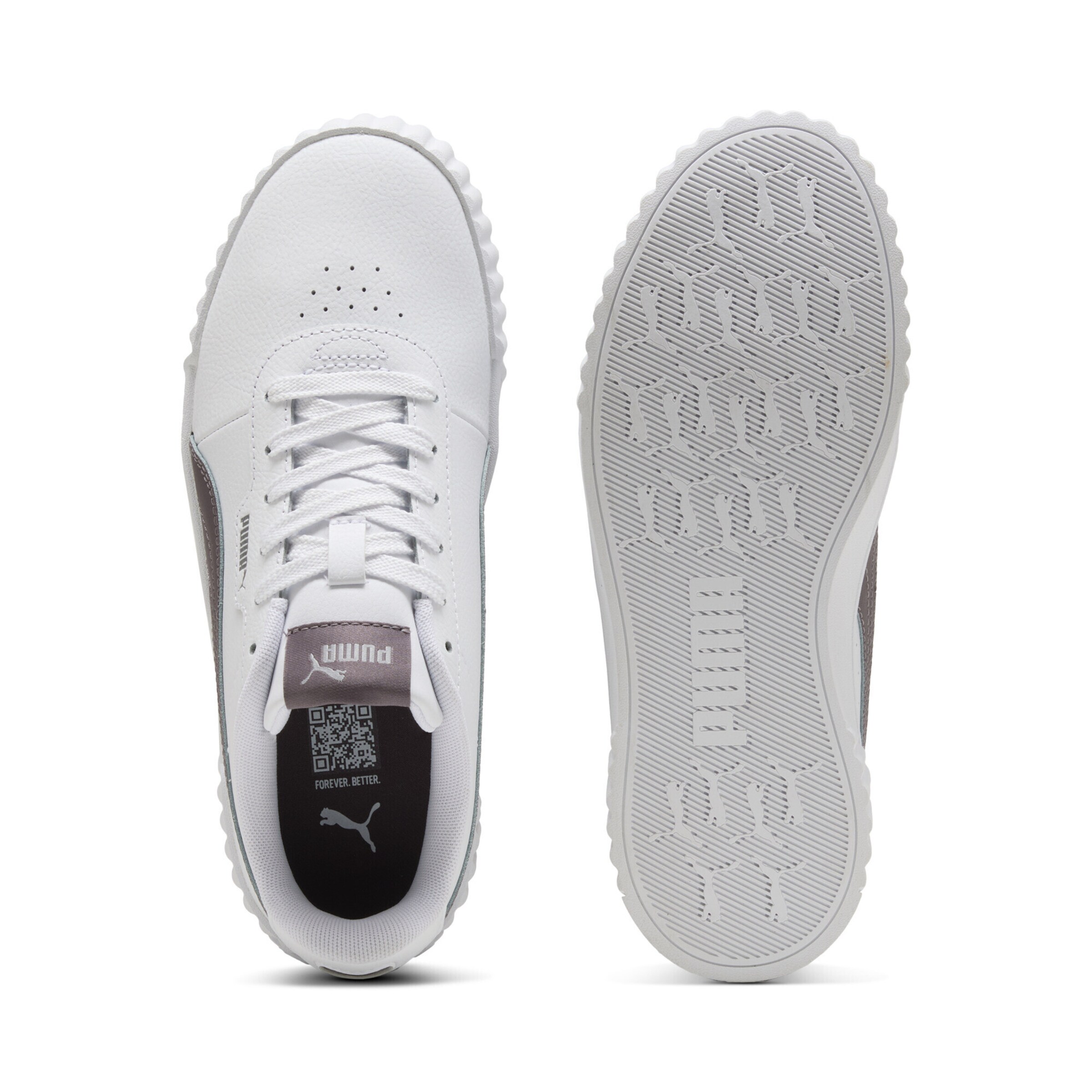 PUMA Platform trainers 'Carina 3.0' in White