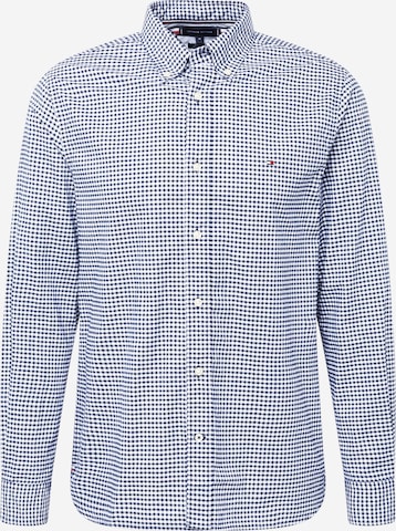 TOMMY HILFIGER Comfort Fit Skjorta i blå: framsida