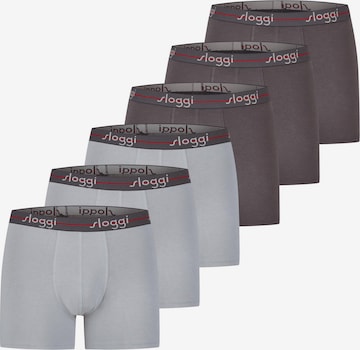 SLOGGI Boxershorts 'men Start' in Grau: Vorderseite