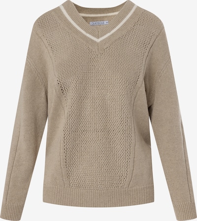 Quiosque Pulover '6UF001' u bež / bijela, Pregled proizvoda