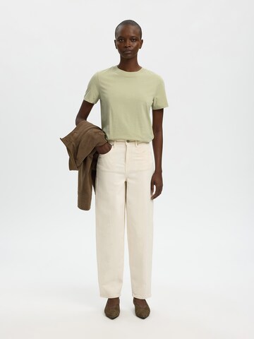 SELECTED Shirts 'SLFMY ESSENTIAL' i grøn