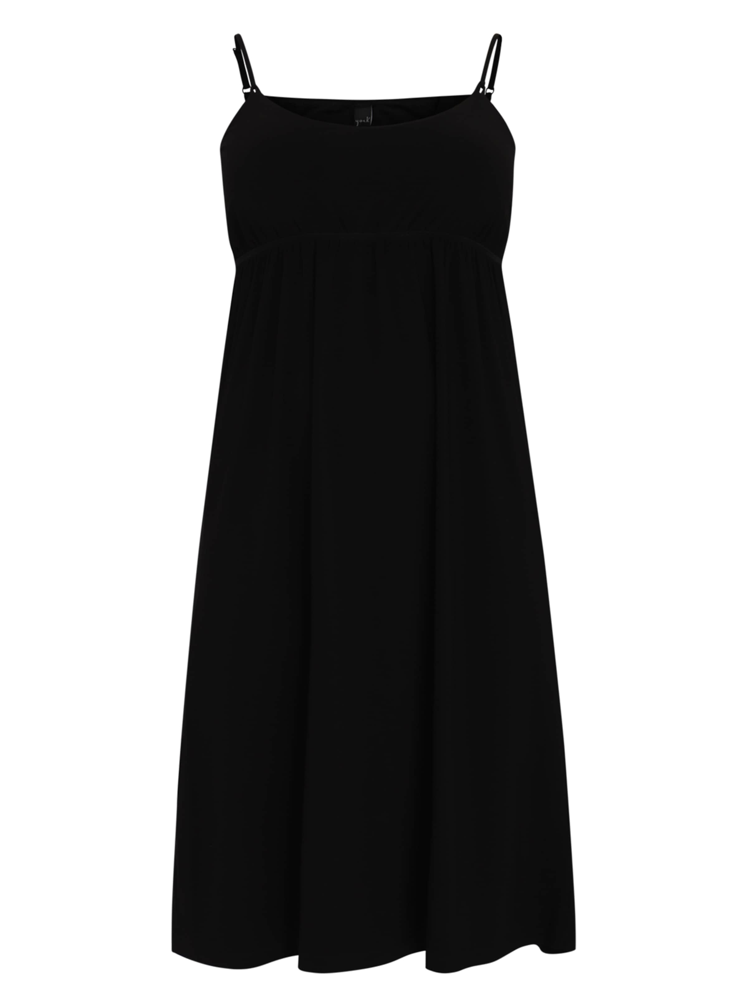 YOEK Jurk in Zwart: voorkant