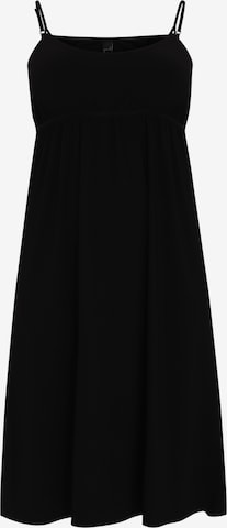 Yoek Dress in Black: front