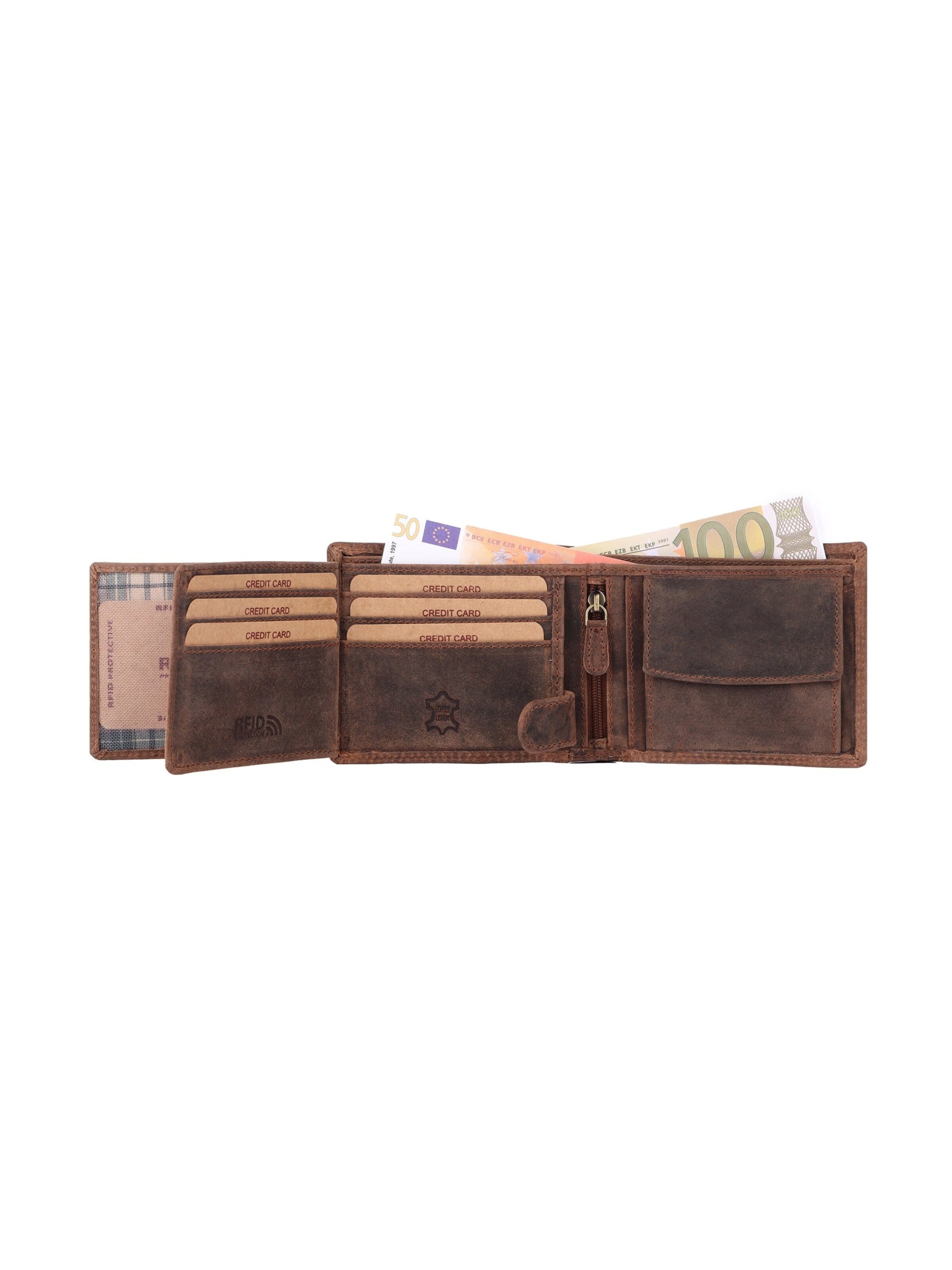 Benthill Wallet in Brown