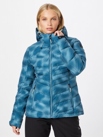 KILLTEC Outdoorjas in Blauw: voorkant