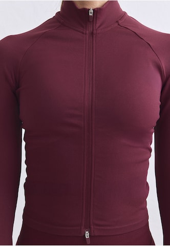 Veste de survêtement Aim'n en rouge