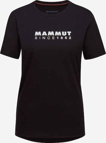 MAMMUT Funktionsshirt ‘Core' in Schwarz: Vorderseite