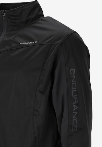 ENDURANCE Training Jacket 'Cluson' in Black