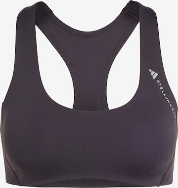 ADIDAS BY STELLA MCCARTNEY Бюстье Спортивный бюстгальтер в Лиловый: спереди