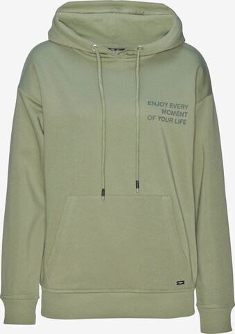 BUFFALO Sweatshirt in Green: front