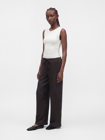 JDY Wide leg Broek 'JDYPOWER' in Bruin