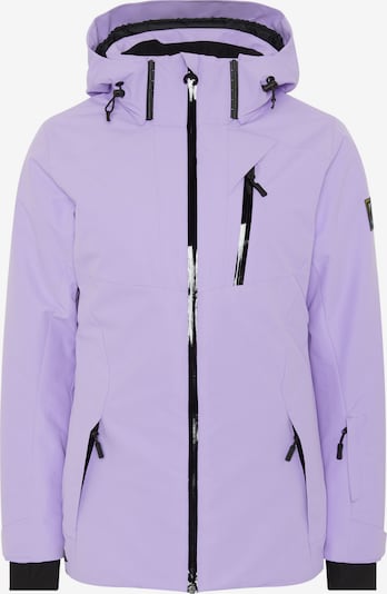CHIEMSEE Athletic Jacket in Light purple / Black, Item view