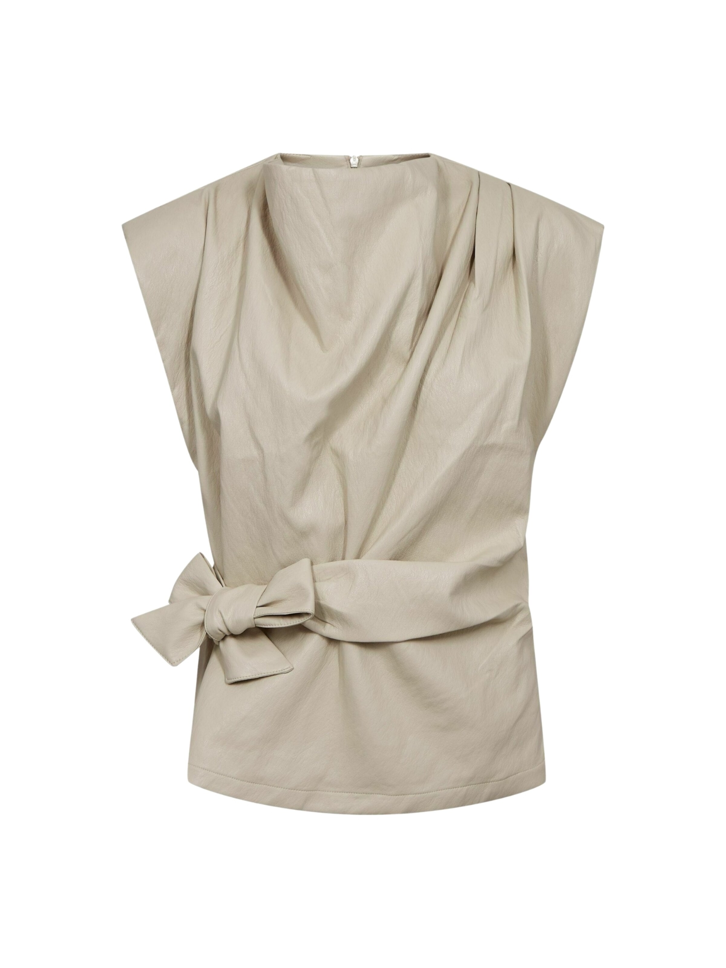 Top ' GittCC ' di co'couture in beige: frontale